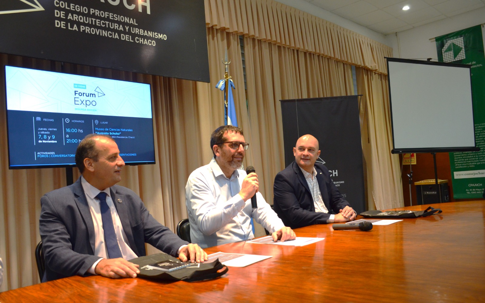 Se presentó oficialmente el Forum Expo CPAUCH “Urbano Territorial 2024”