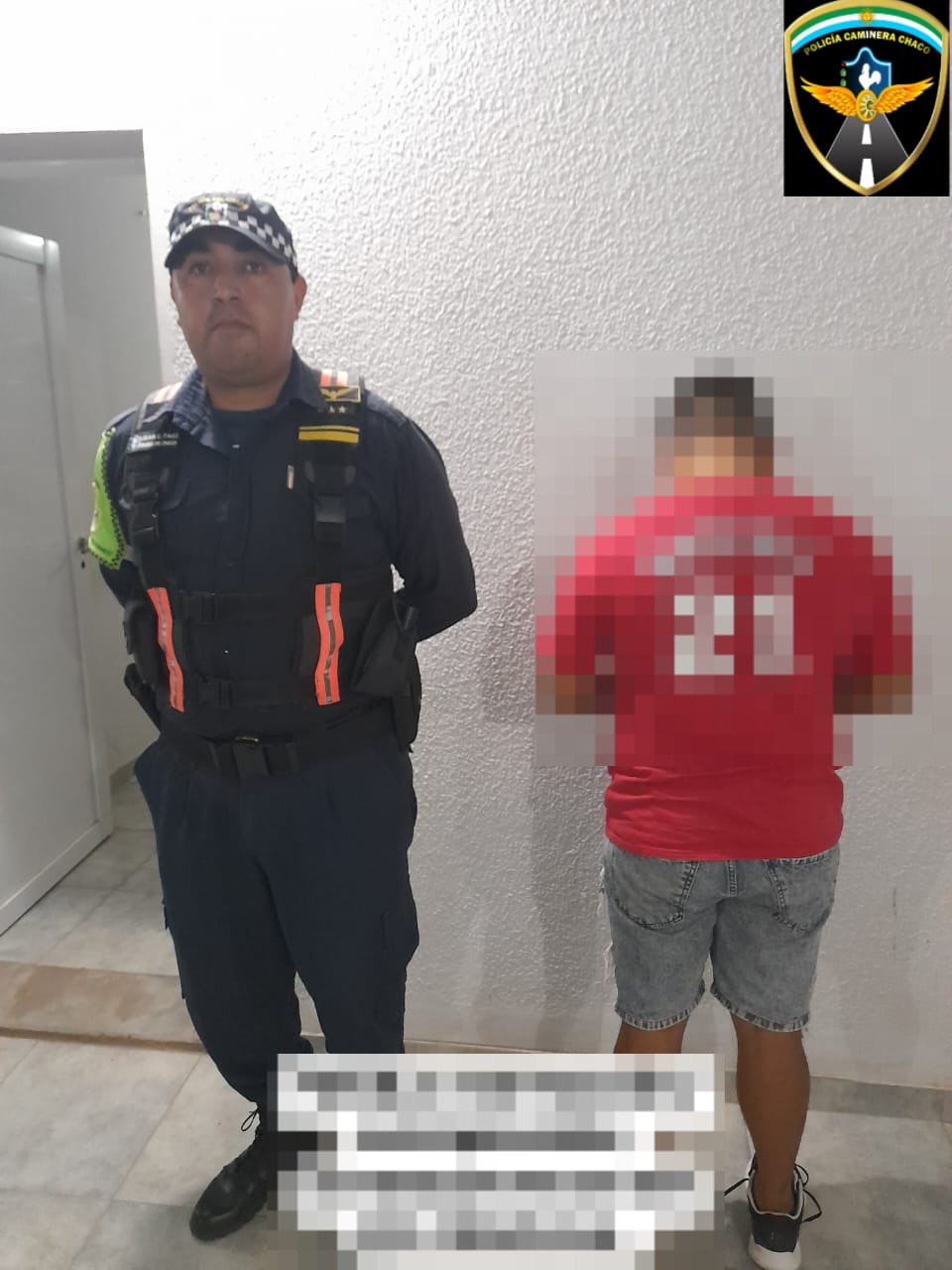 Caminera aprehende a un ciudadano con tres pedidos de captura