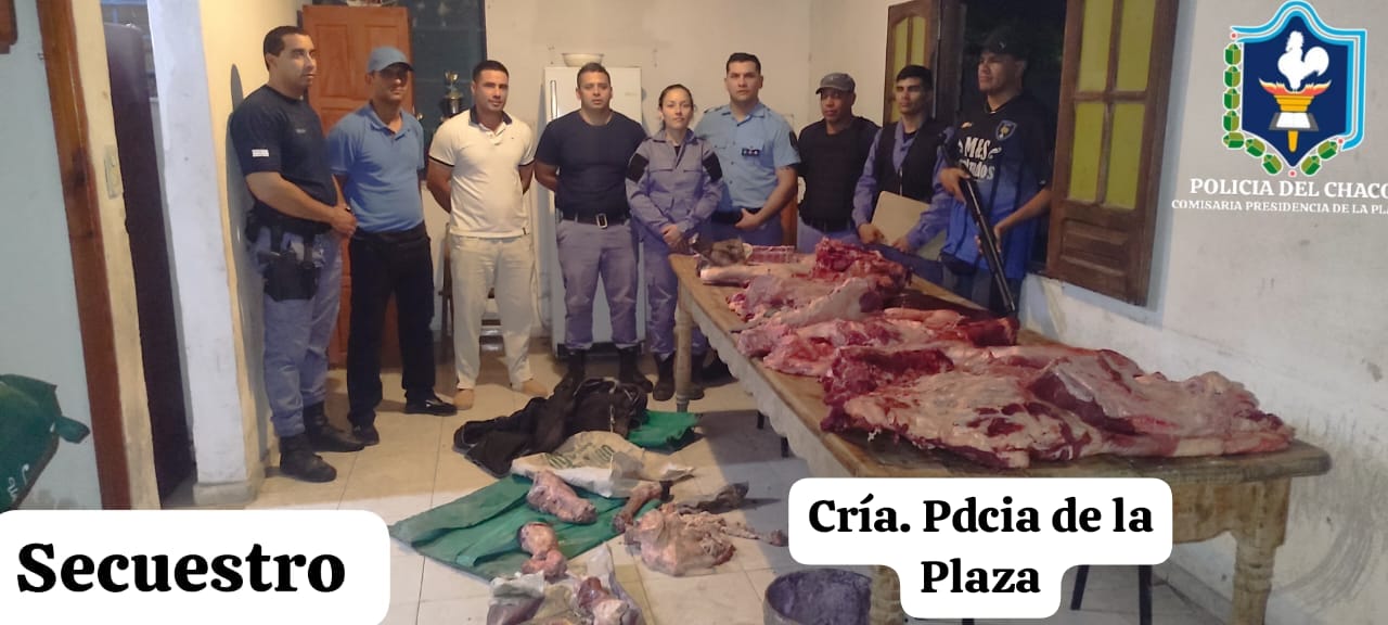 Secuestran 200 kilos de carne faenada de manera ilegal