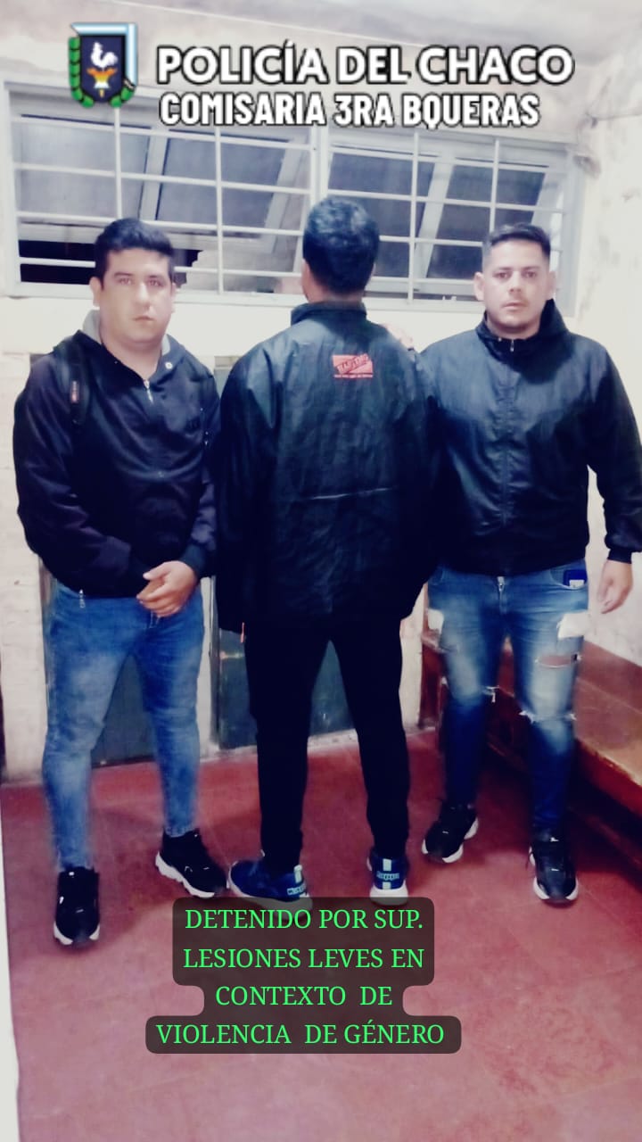 Detienen en Barranqueras a un hombre involucrado en una causa de violencia de género