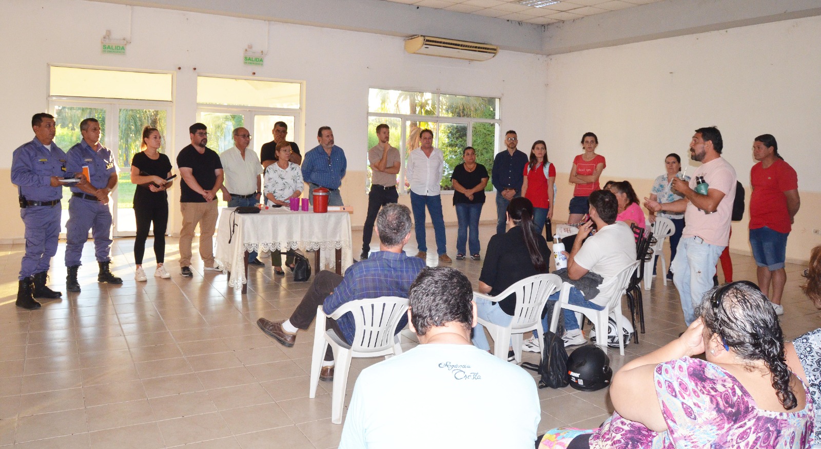 Reunión con vecinos de la zona norte: Municipio y Provincia trabajan en conjunto para atender las demandas de los barrios