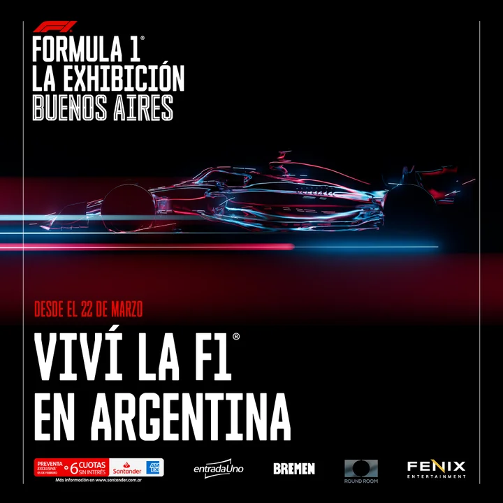 Llega a la Argentina la exhibición de Fórmula 1®