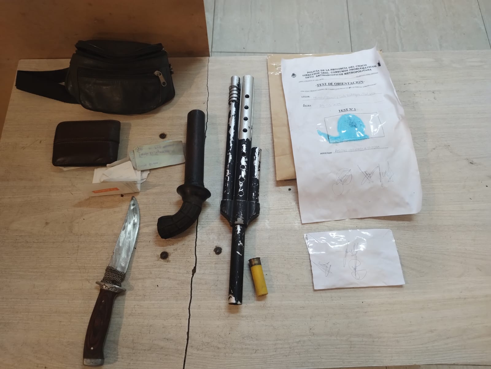 Fontana: aprehenden a un presunto dealer que intentó escapar