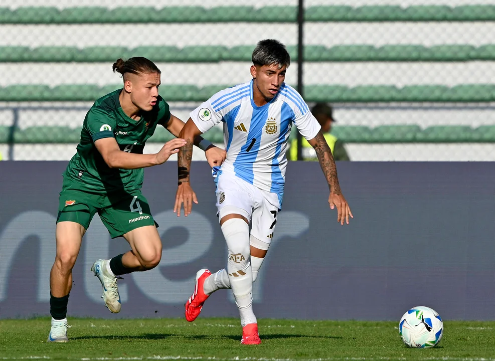 La ya clasificada Selección argentina Sub 20 se mide con Ecuador por la quinta fecha del Sudamericano
