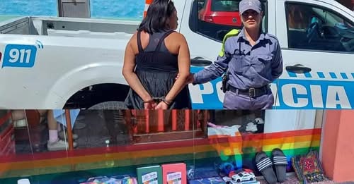 Detenida por sustraer elementos de un comercio