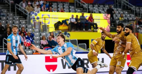 Argentina avanza en el Mundial de Handball: agónica victoria ante Bahréin
