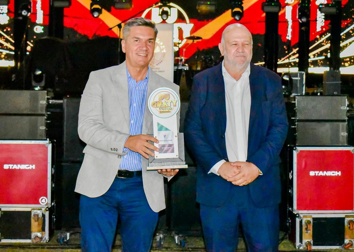 El Gobernador Zdero acompañó el 83° Aniversario de Coronel Du Graty