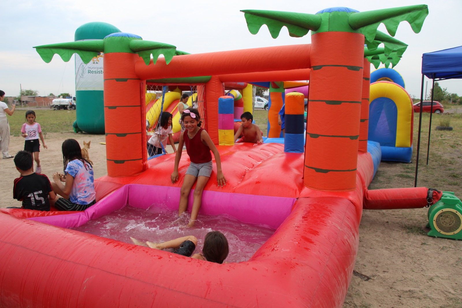 Jornada de colonia y controles sanitarios para los chicos del barrio “6 de Septiembre”