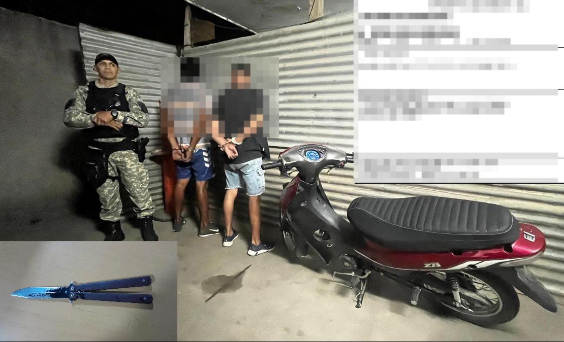 Le quisieron robar la moto amenazándolo con un cuchillo: la policía detuvo a los dos delincuentes