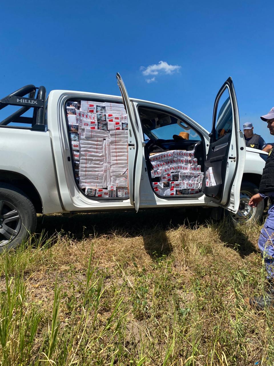Rural La Leonesa: Persecución y secuestro de cigarrillos terminó en Formosa
