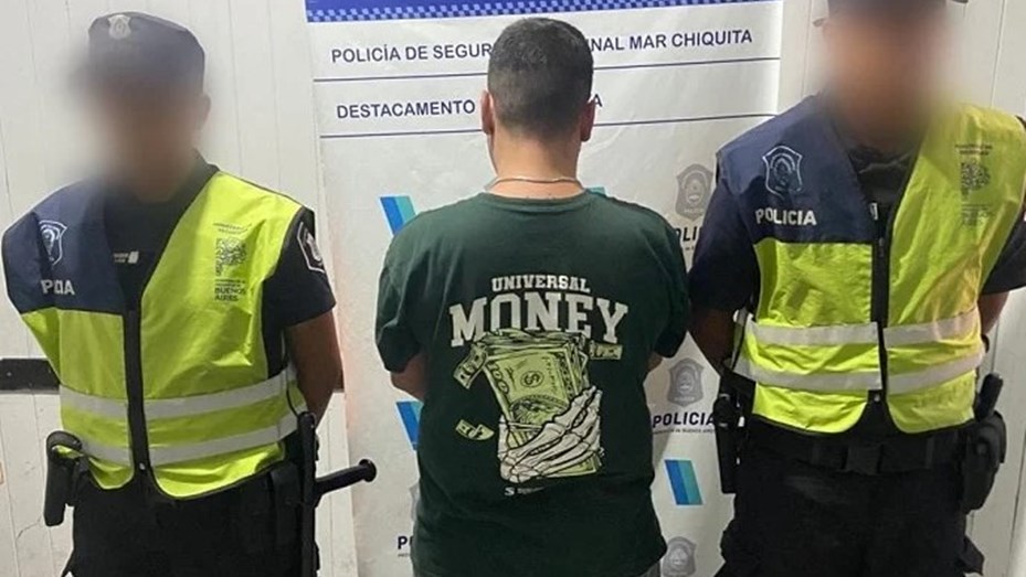 Detuvieron a un turista de 29 años por golpear a su mujer en Mar Chiquita