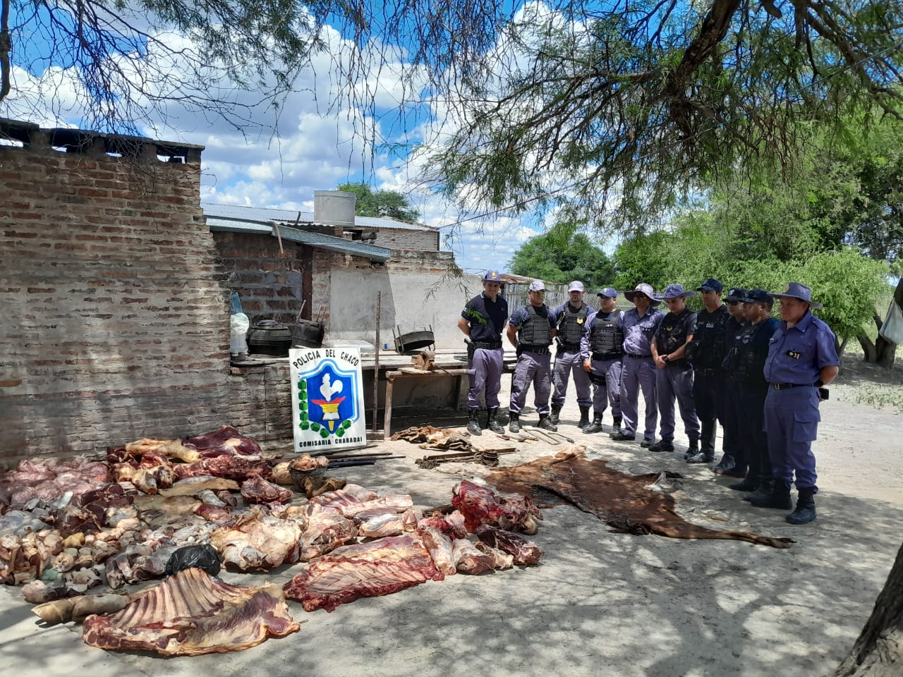 Fue notificado de infracción por faena clandestina y portación de armas