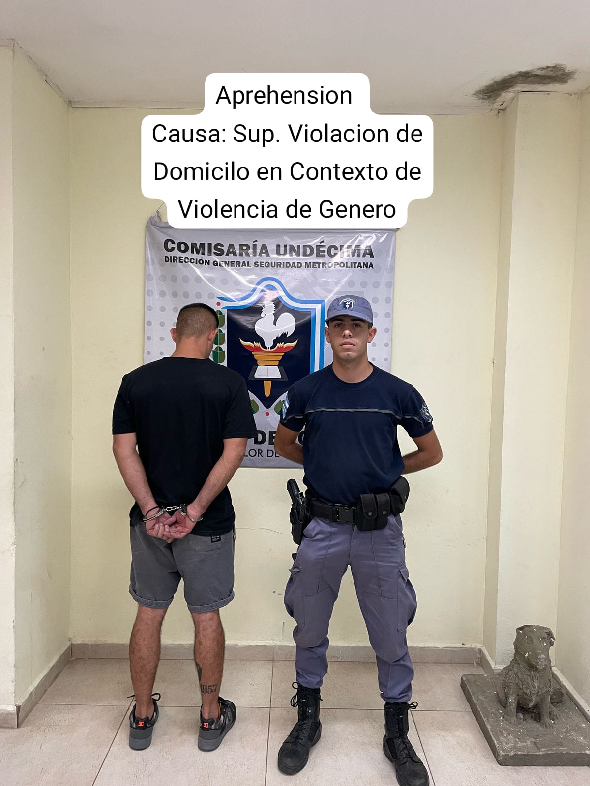 Resistencia: aprehenden a un hombre por violencia de género