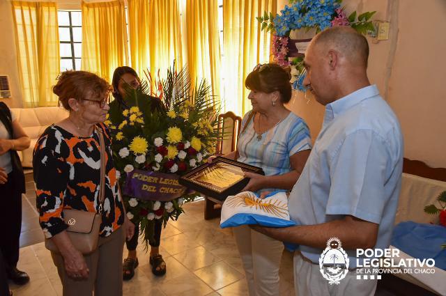 La Legislatura acompañó a familiares del héroe de Malvinas, Víctor Ayala, con un homenaje post mortem por su lucha y compromiso con la Patria