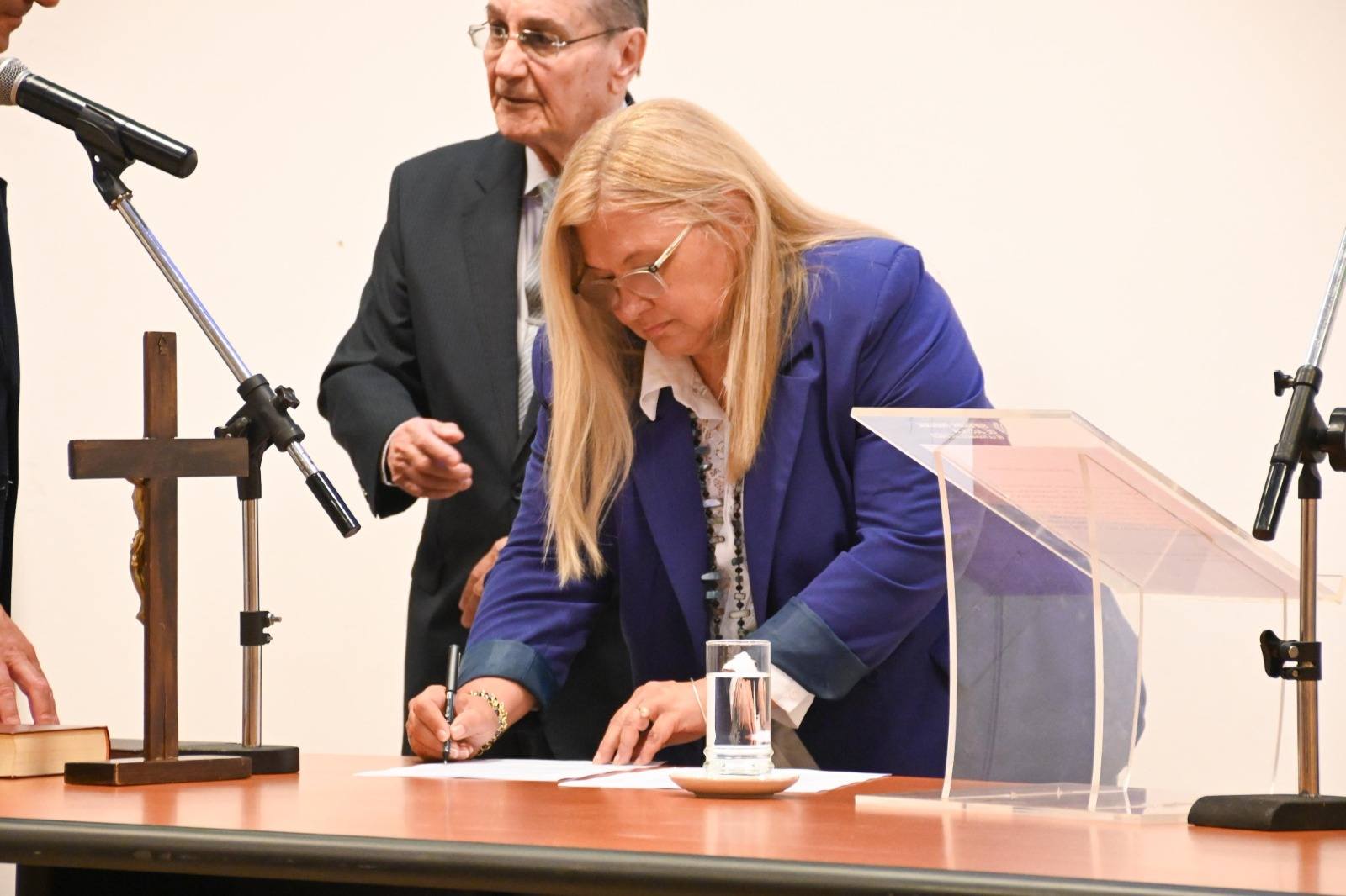 Delgado acompañó la asunción de jueces para distintas jurisdicciones de Resistencia