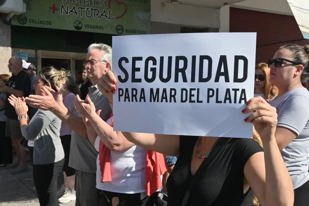Vecinos marchan por el kiosquero asesinado en Mar del Plata