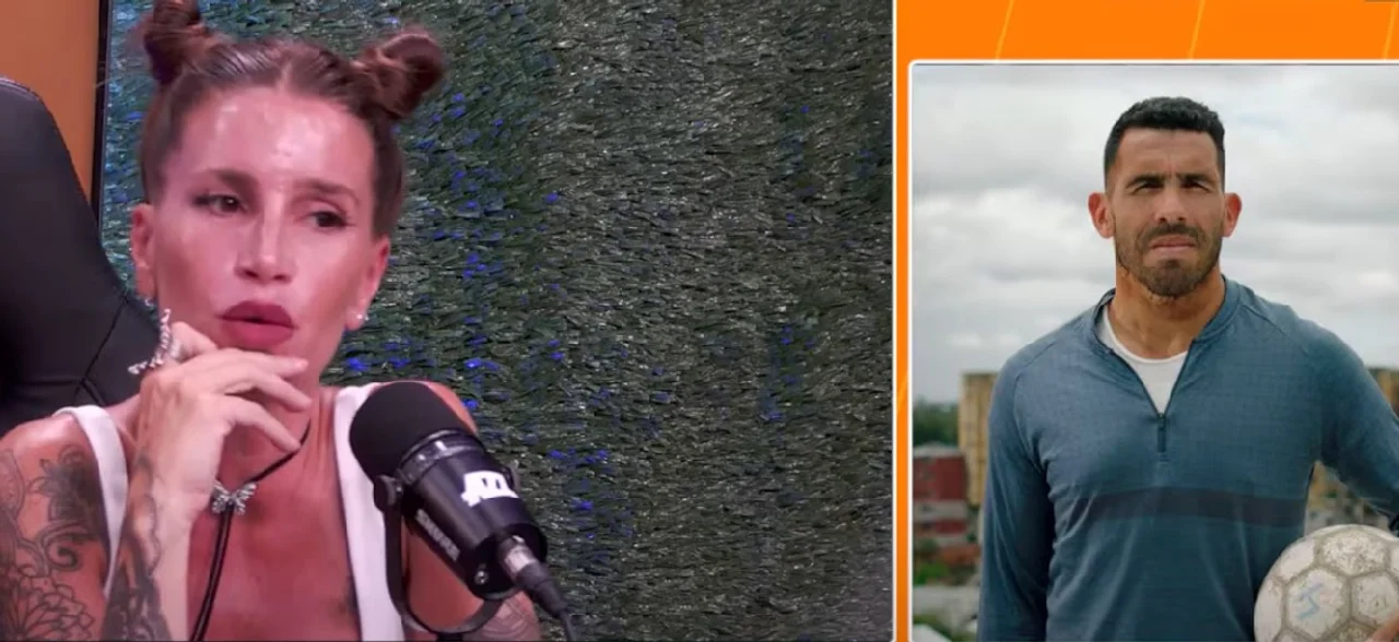 Florencia Peña apuntó contra Carlos Tévez: “No me gusta en quién se convirtió”