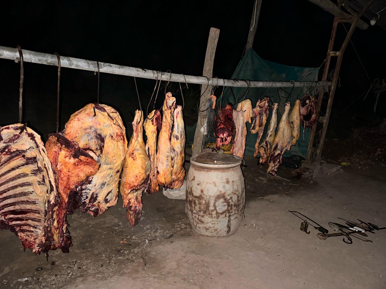 Desbaratan una faena clandestina y detienen a nueve personas