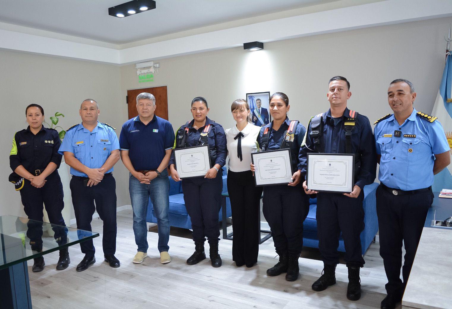 La Vicegobernadora destacó el accionar de policías en un operativo clave contra el narcotráfico