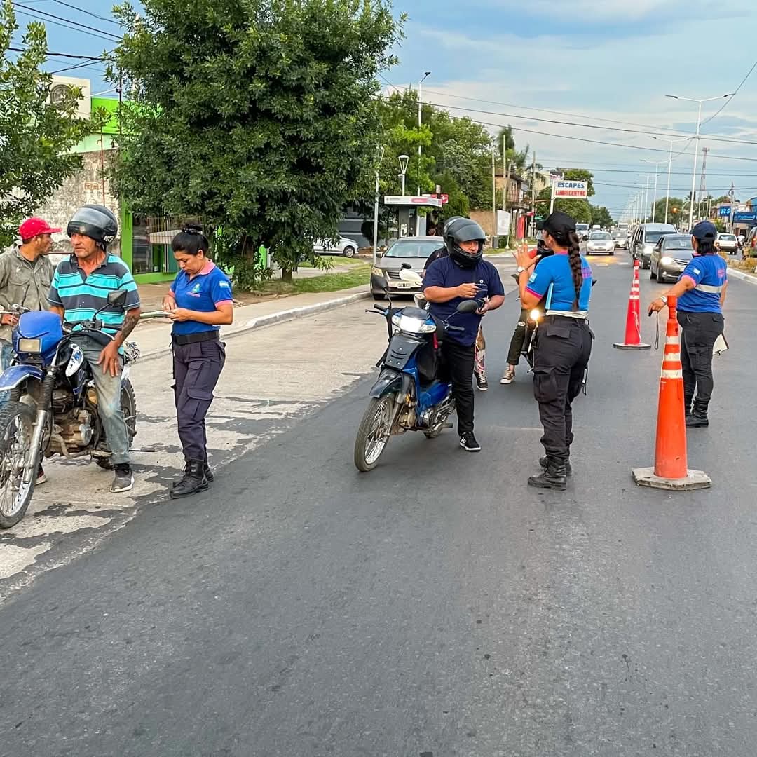 Barranqueras: el Municipio promueve la seguridad vial, a través de controles y concientización  