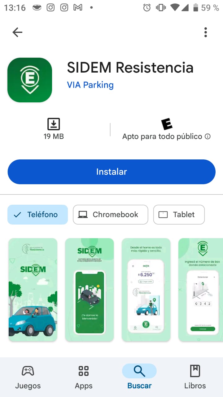 Ya se puede descargar “SIDEM”, la aplicación para dispositivos móviles que permitirá la autogestión del estacionamiento medido en Resistencia 