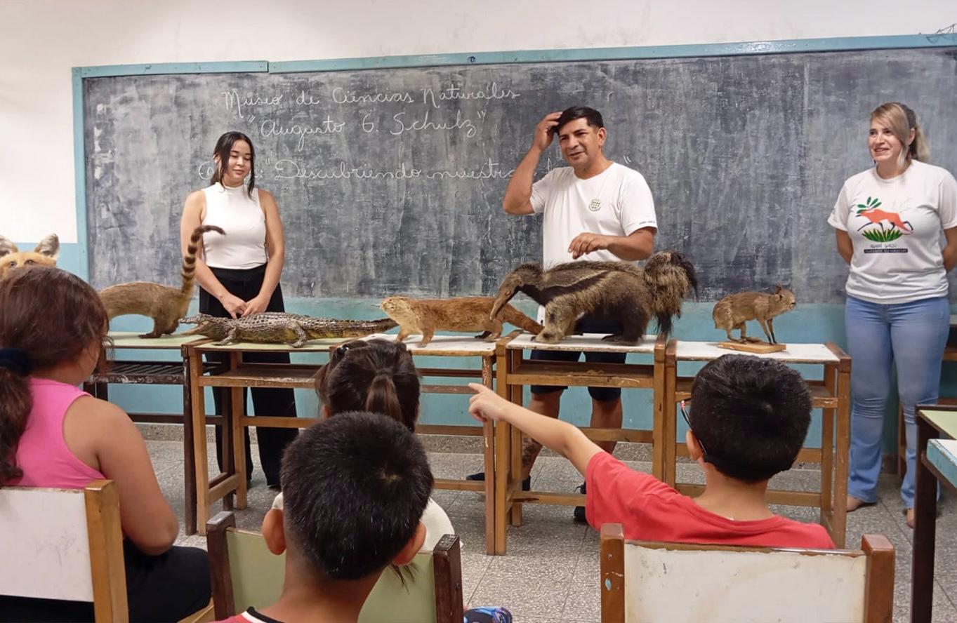Aprender en Verano: el museo de Ciencias Naturales “Augusto Schulz” va a la escuela