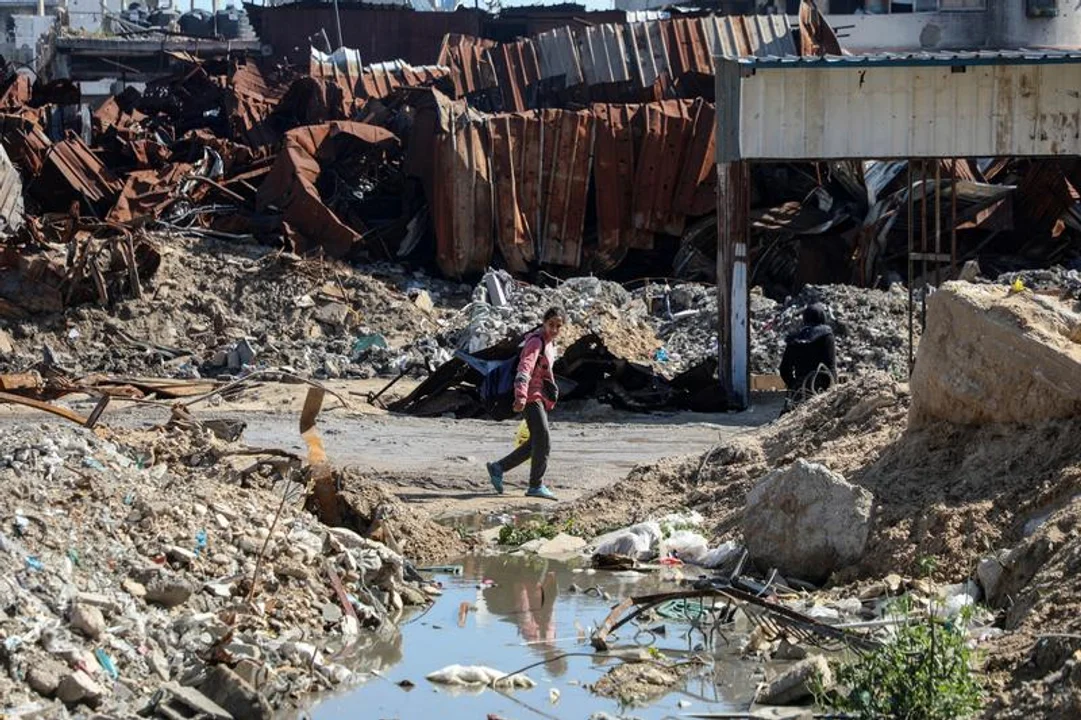 Egipto y Palestina se proponen la reconstrucción de Gaza