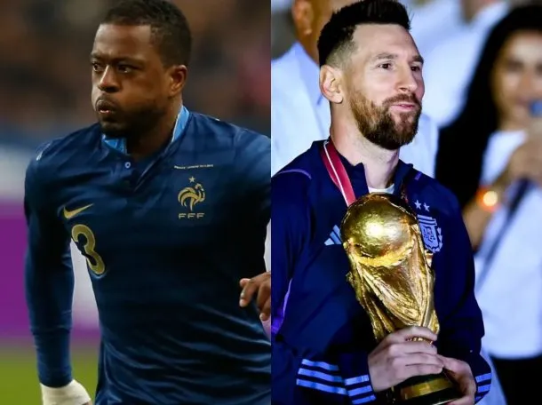 Evra volvió a insinuar que el Mundial 2022 fue «regalado» a Messi: «Estaba todo escrito»