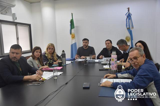 La Comisión de Hacienda y Presupuesto ratificó a Iván Gyoker y a Santiago Pérez Pons como presidente y vice