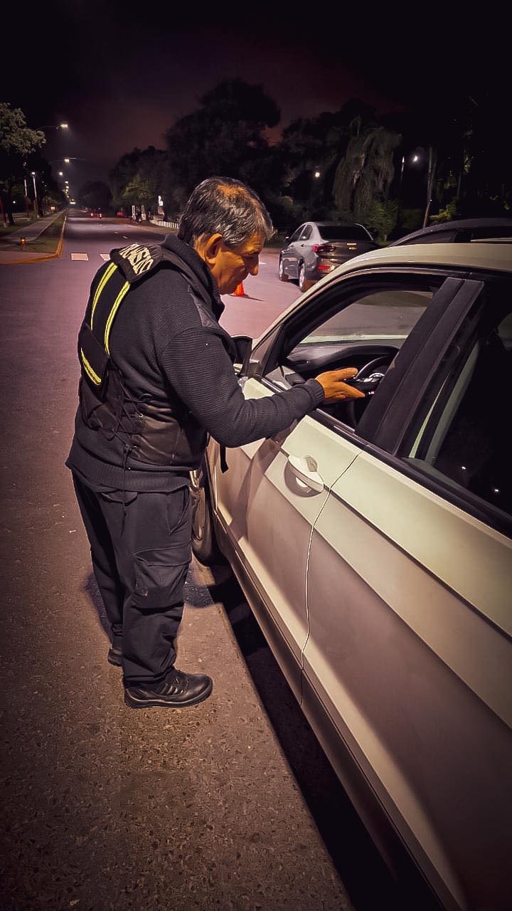 Alcoholemia móvil: 31 vehículos removidos el fin de semana 
