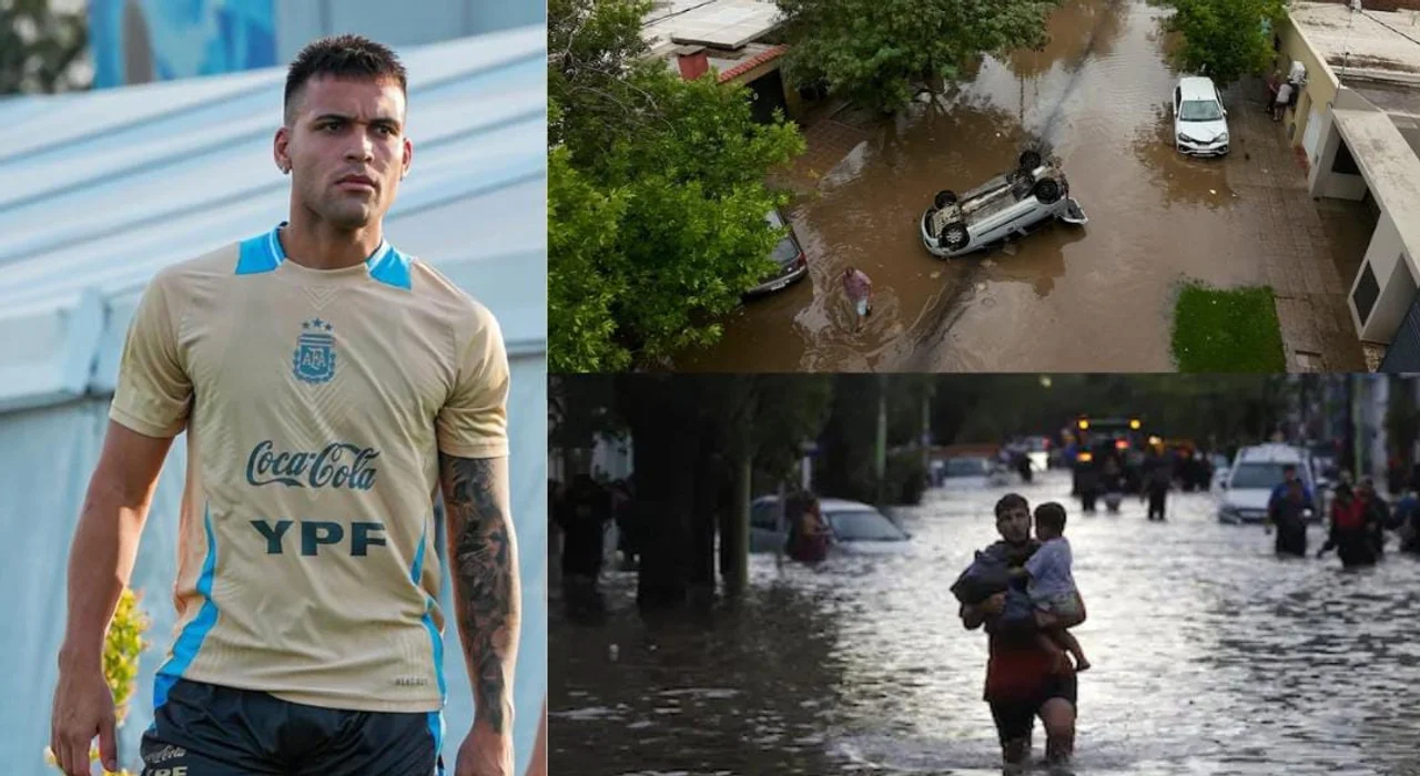 Solidaridad en tiempos difíciles: Lautaro Martínez y el temporal en Bahía Blanca