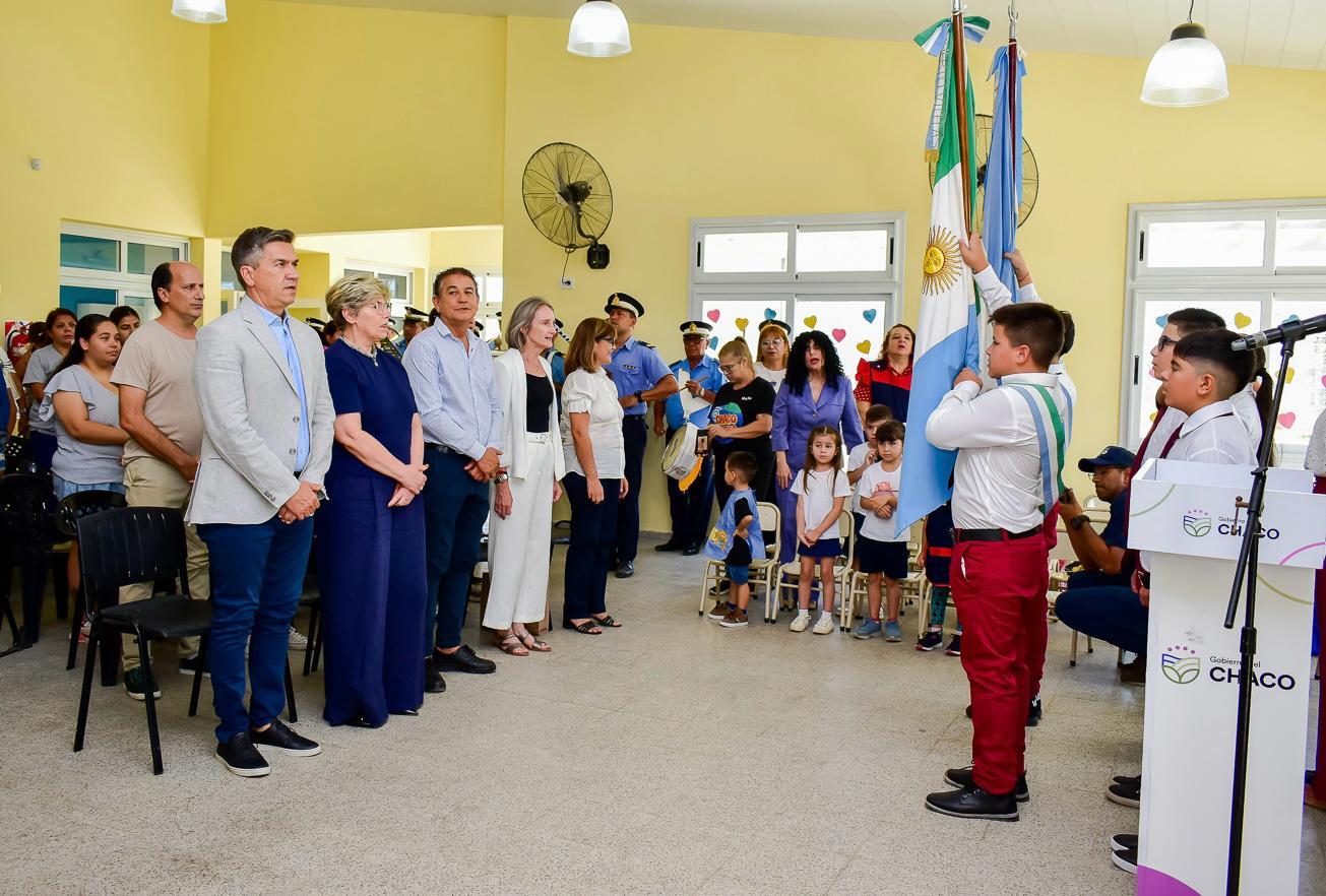 Más infraestructura escolar: Zdero inauguró hoy el Jardín de Infantes N° 258 en Puerto Vilelas