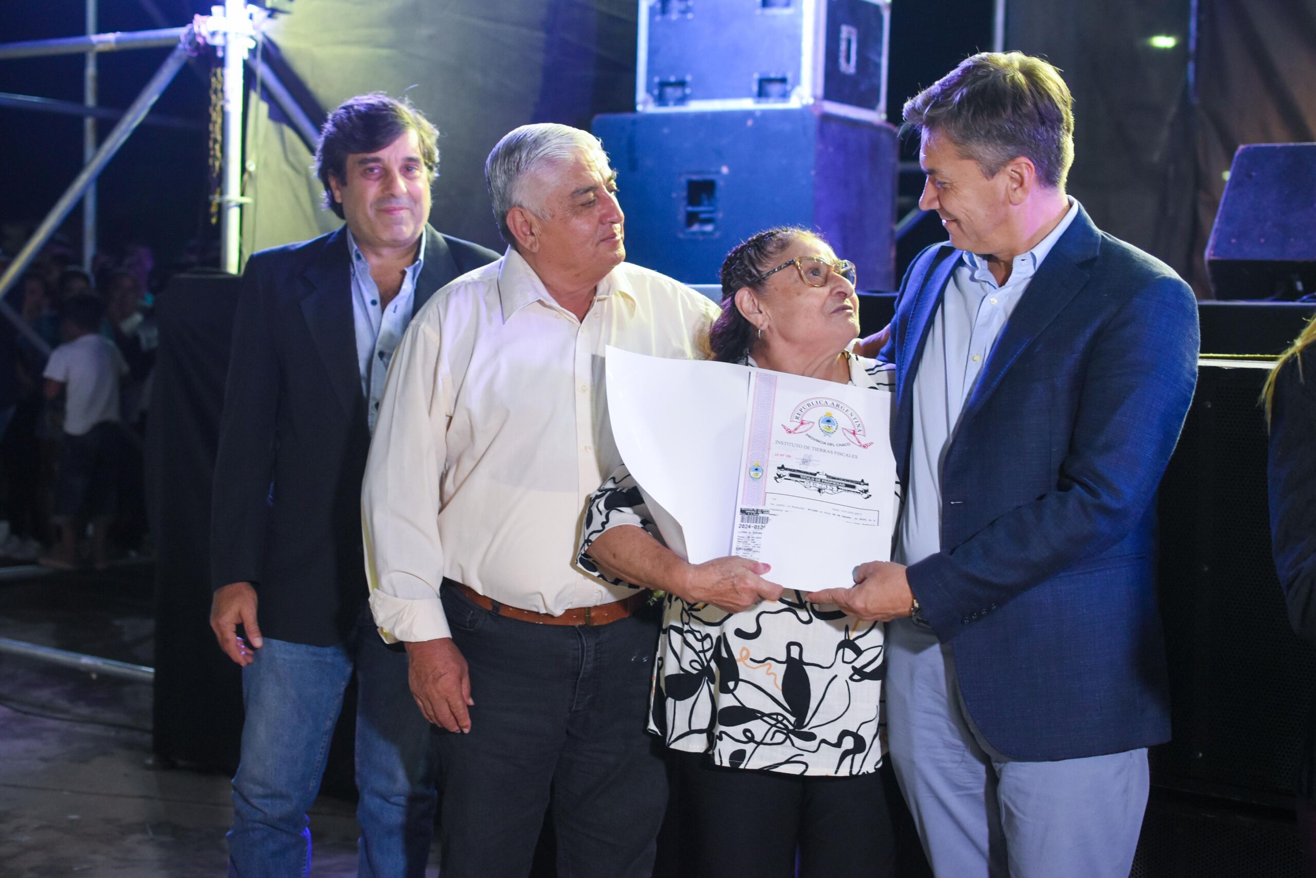 El Gobernador Zdero acompañó el Aniversario 90 de Taco Pozo