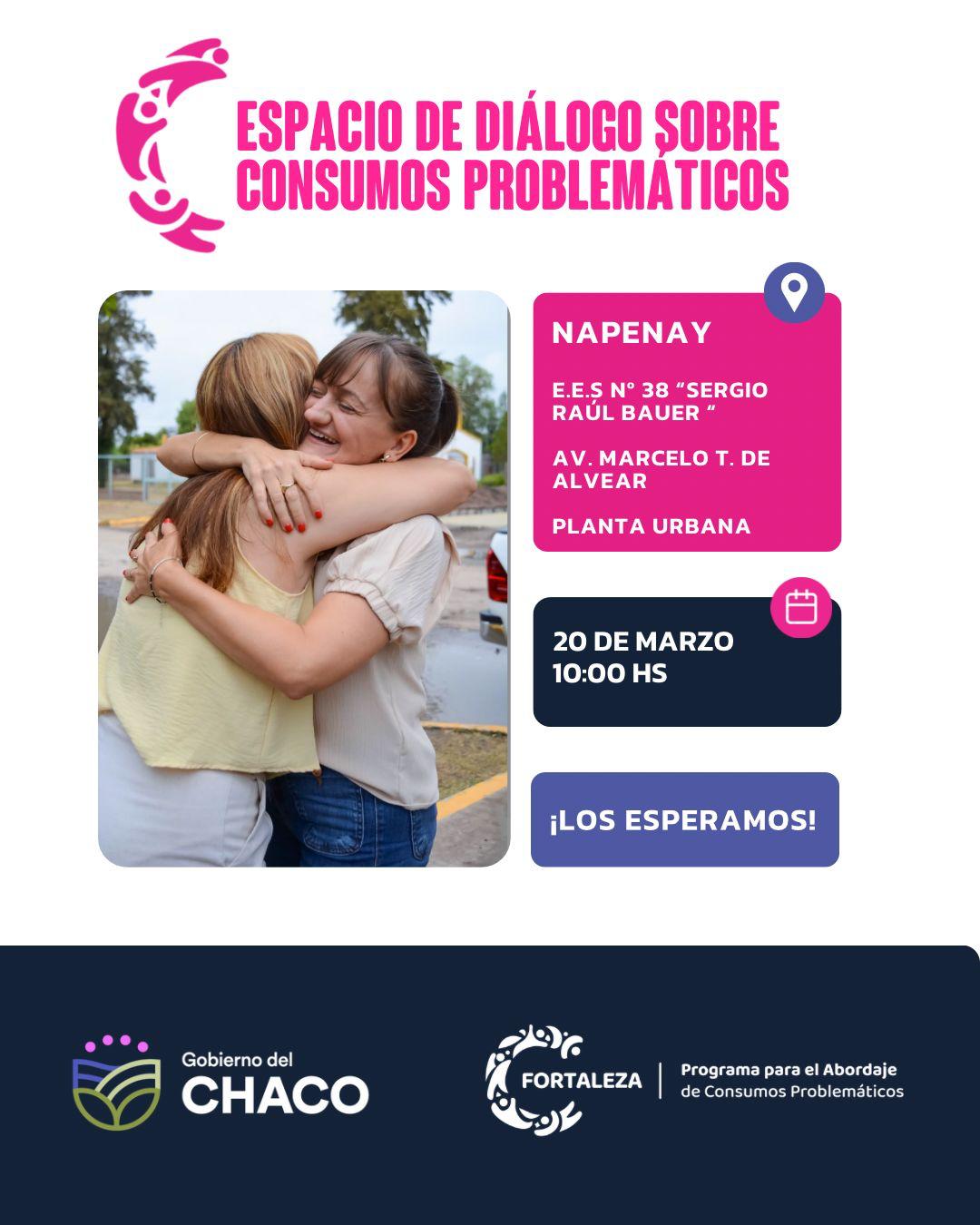 En Napenay: llega la articulación entre el Programa Fortaleza y el Ministerio de Educación