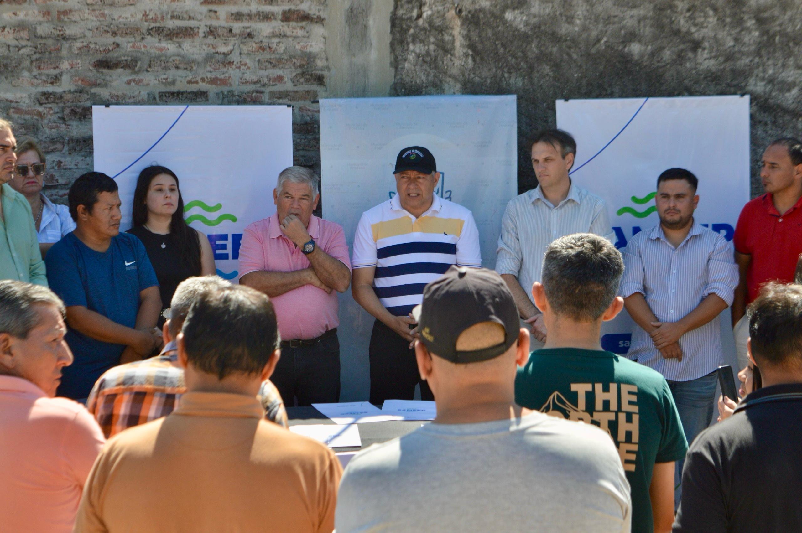 Fontana: Provincia y Municipio acordaron intervenciones para garantizar el abastecimiento de agua potable