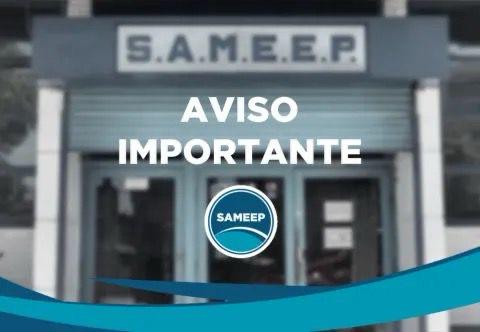 Este lunes, desde las 7 hs: SAMEEP reparará el acueducto que va hacia fontana