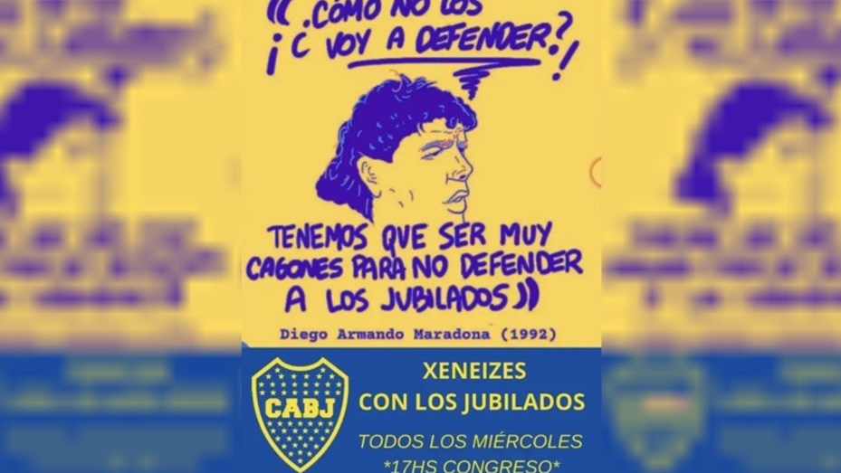 Barras de distintos clubes convocan a marchar el 12 de marzo con los jubilados