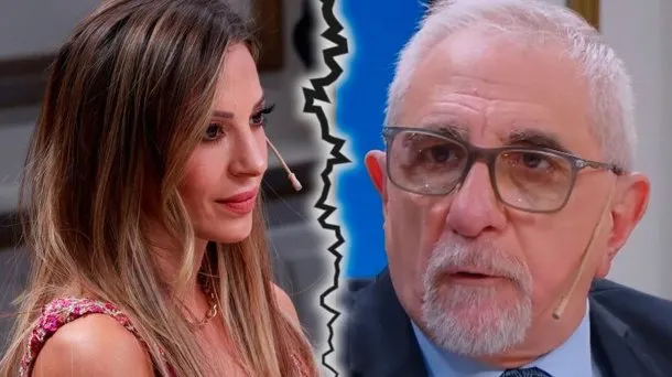 Fuerte cruce entre Noelia Marzol y Ricardo Canaletti en la mesa de Juana Viale