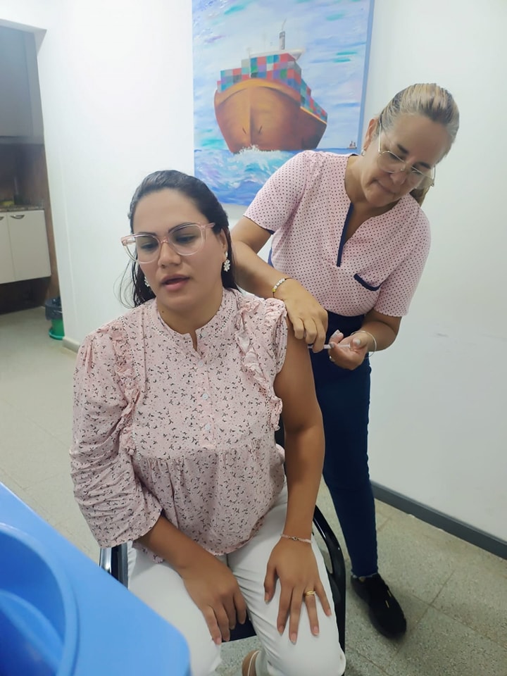 Barranqueras refuerza la salud de sus empleados con vacunación antigripal