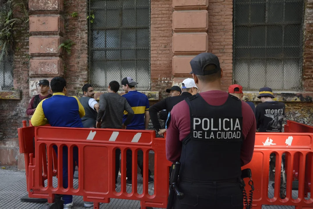 Demoraron a más de 100 trapitos durante el partido entre Boca y Barracas Central