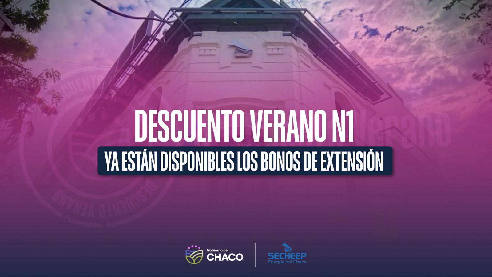 Descuento Verano: ya están disponibles los bonos de extensión del Descuento Verano  para los usuarios N1