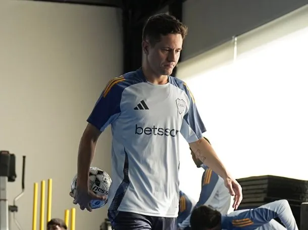 Enigma en Boca por Ander Herrera: el plan de Gago para que llegue al Superclásico con River