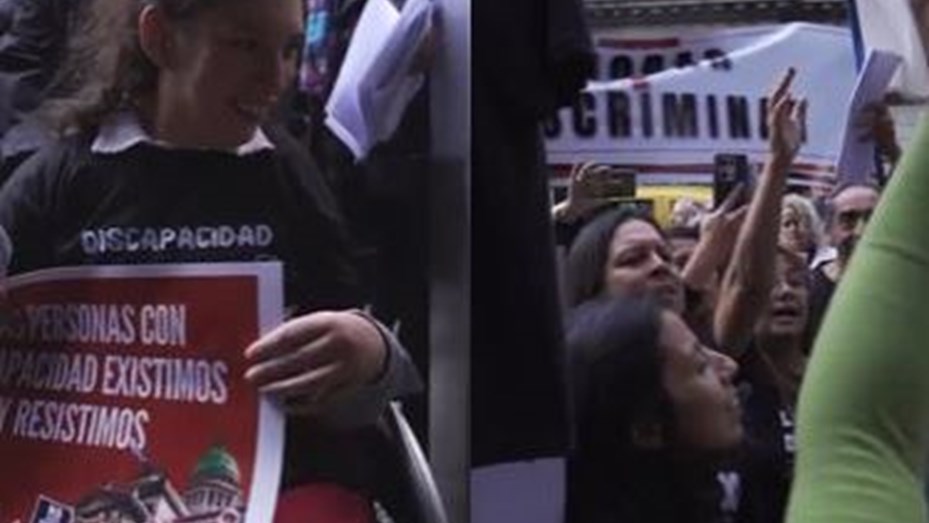 Emergencia en discapacidad: se movilizaron cientos de personas para que el Congreso legisle por sus derechos