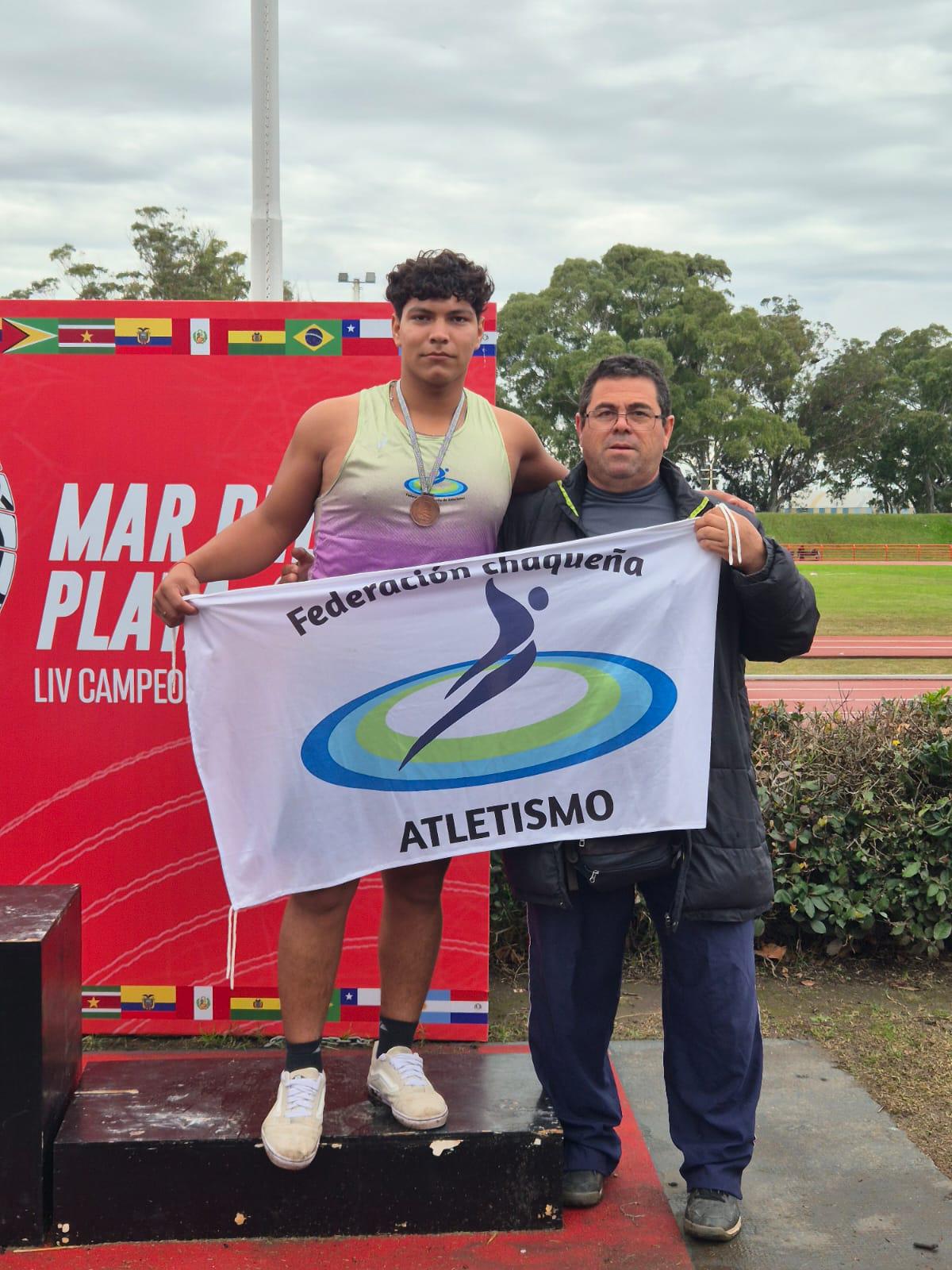 Atletismo: el Chaco sube al podio con Bronce