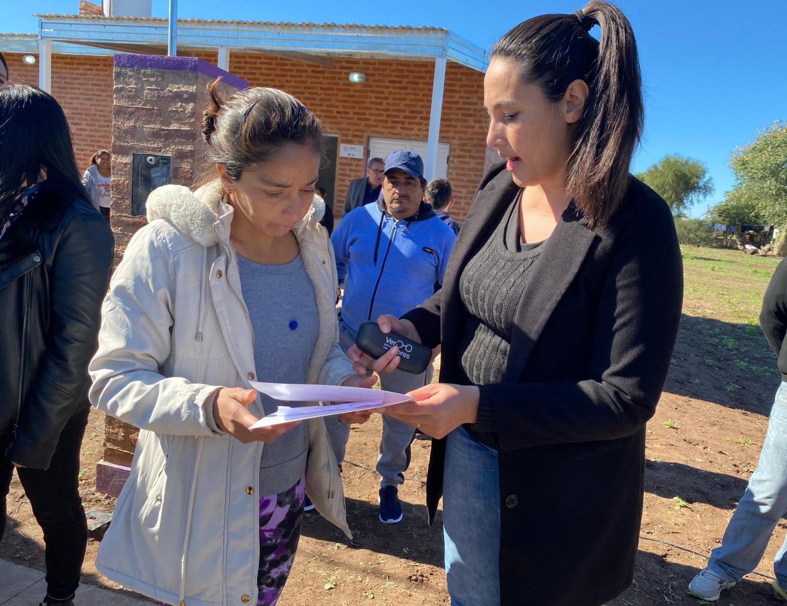 Desarrollo Humano: llevando acciones con “Ver para ser libres”, viviendas ÑACHEC y acompañamiento a los dispositivos institucionales