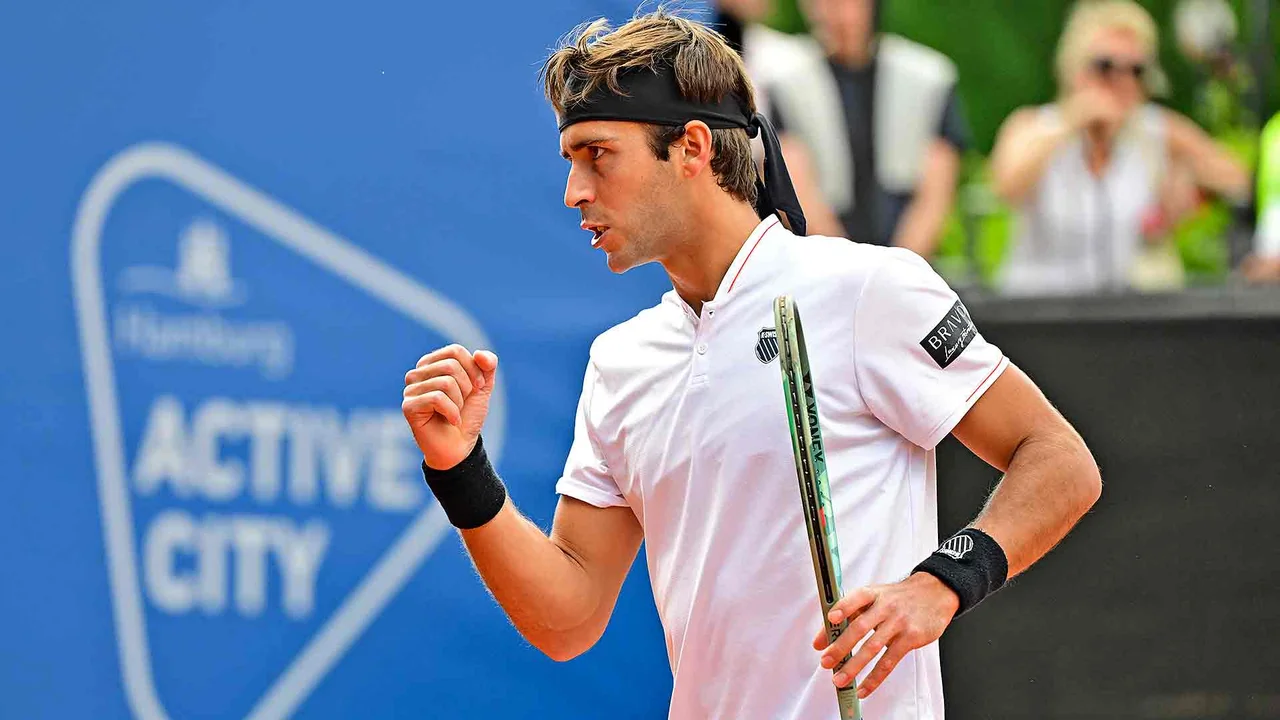 Etcheverry jugó en un gran nivel para ganarle a Lehecka y avanzar a semis del ATP 500 de Hamburgo