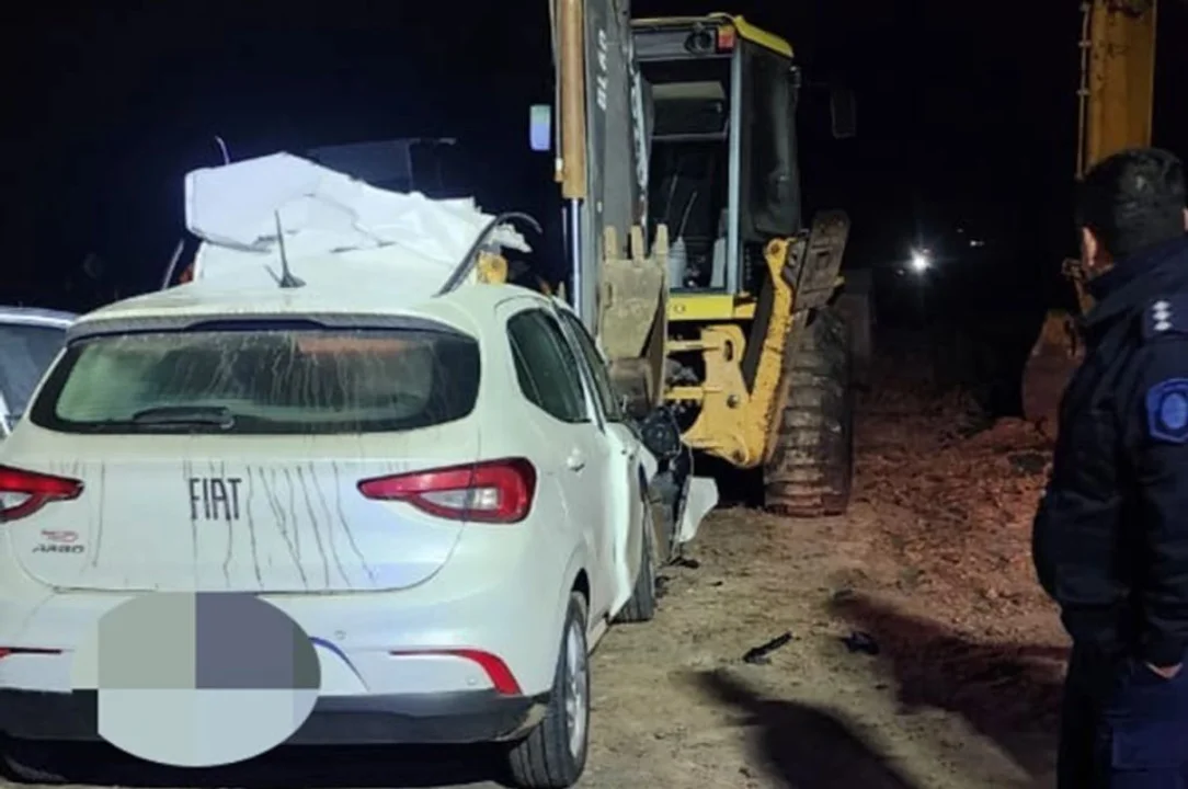 Entre Ríos: murió un suboficial del Ejército tras chocar contra una retroexcavadora