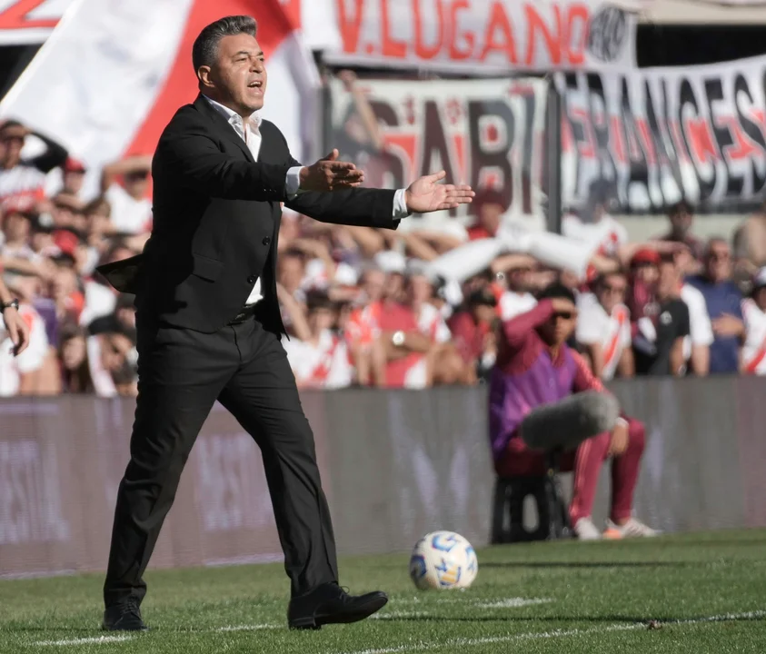 Copa Libertadores: el 11 titular de River para visitar a Barcelona de Ecuador