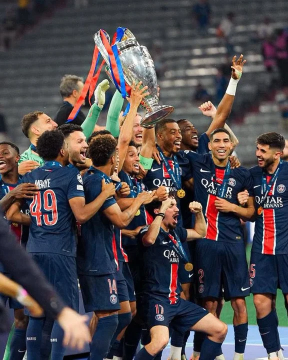El PSG campeón de la Champions League tras aplastar al Inter de Milán