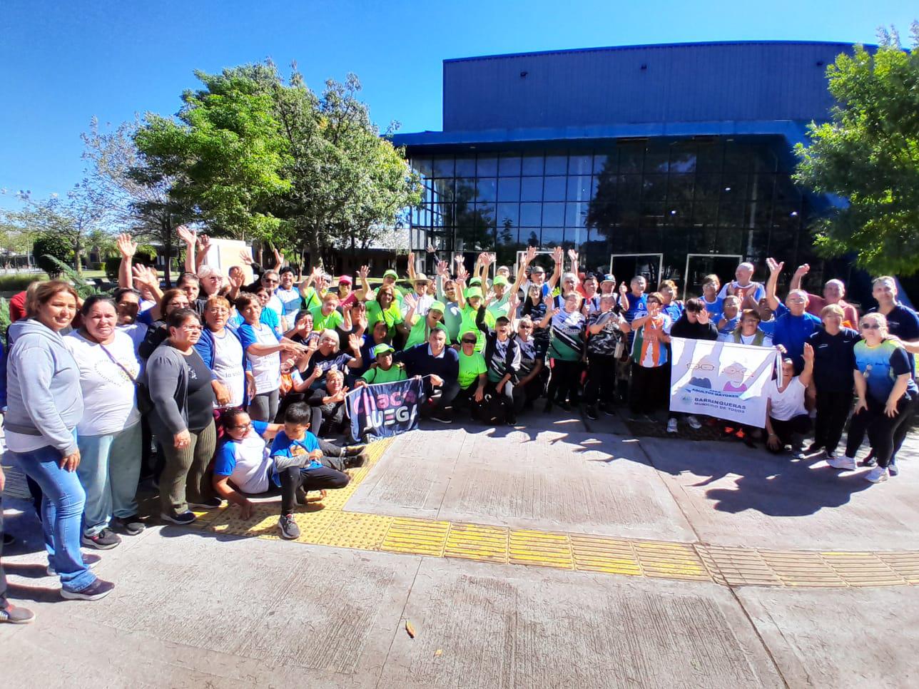 Polideportivo Jaime Zapata: encuentro promocional “Chaco Juega 2025” de adultos mayores